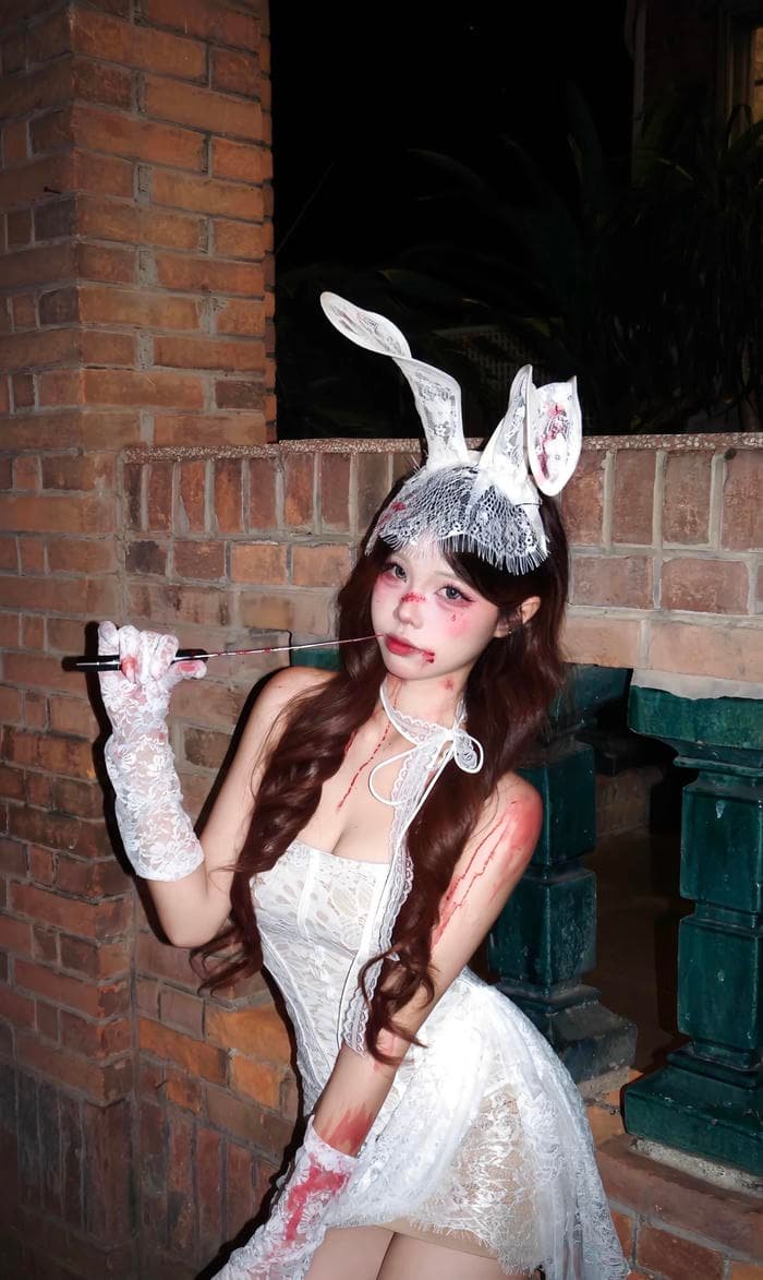 hóa trang bunny nữ