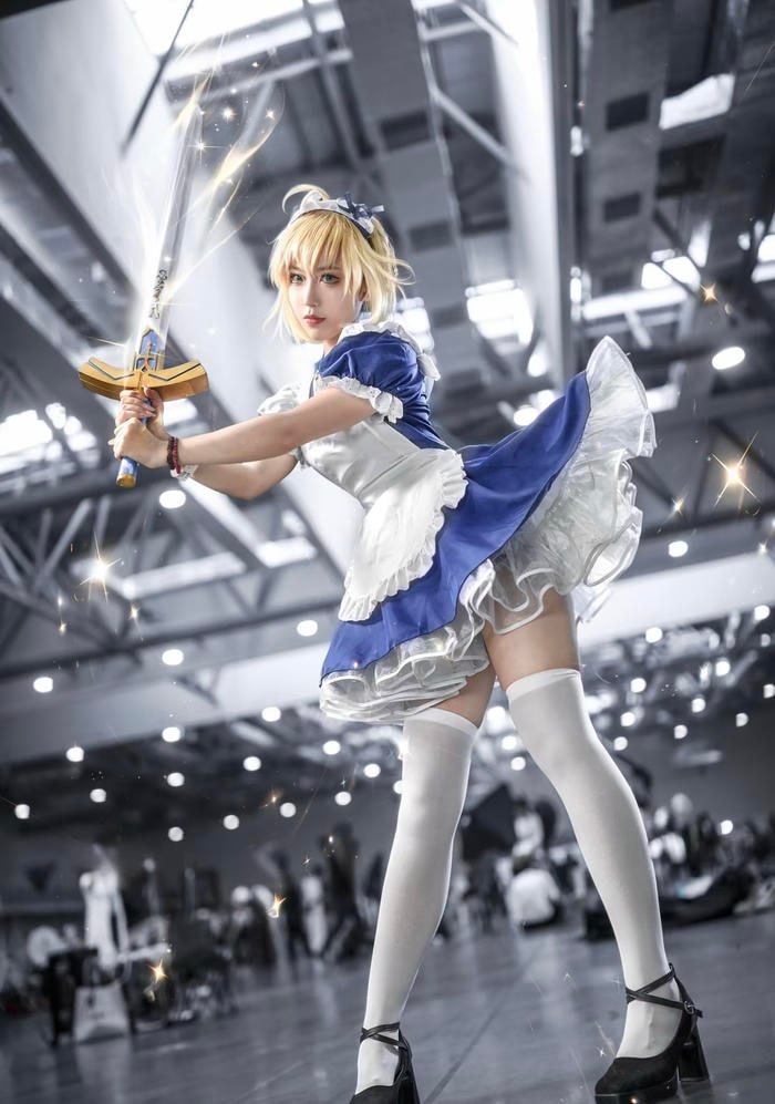 kiểu hóa trang hầu gái đậm chất ngọt ngào