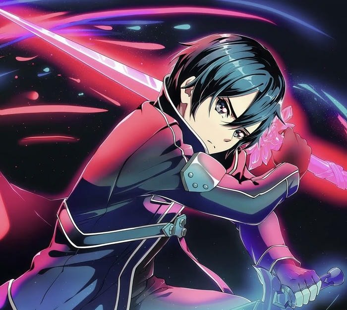 kirito anime nền không gian