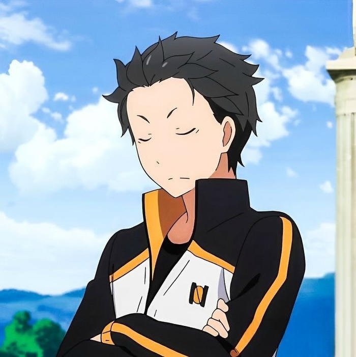 natsuki subaru anime khí chất