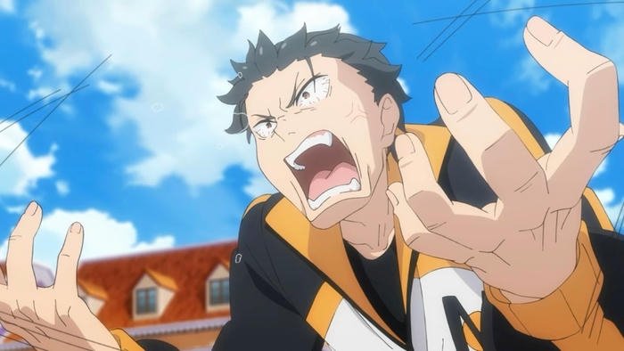 natsuki subaru anime mạnh mẽ