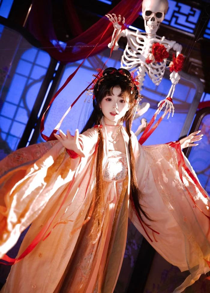 nét đẹp cổ trang phảng phất trong phong cách cosplay