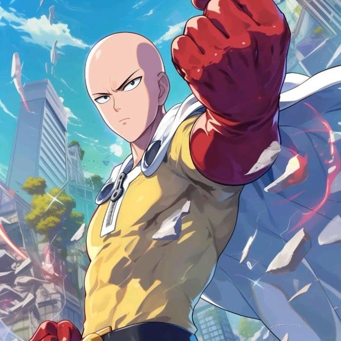 những ảnh Saitama biểu tượng One Punch Man