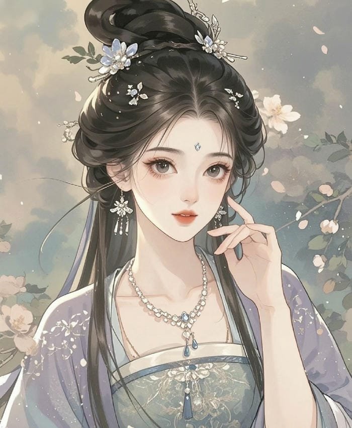 những ảnh anime cổ trang đẹp công chúa