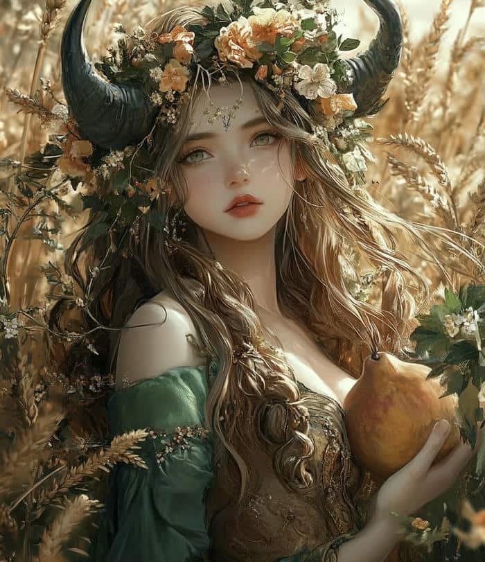 những hình ảnh cung Kim Ngưu anime nữ