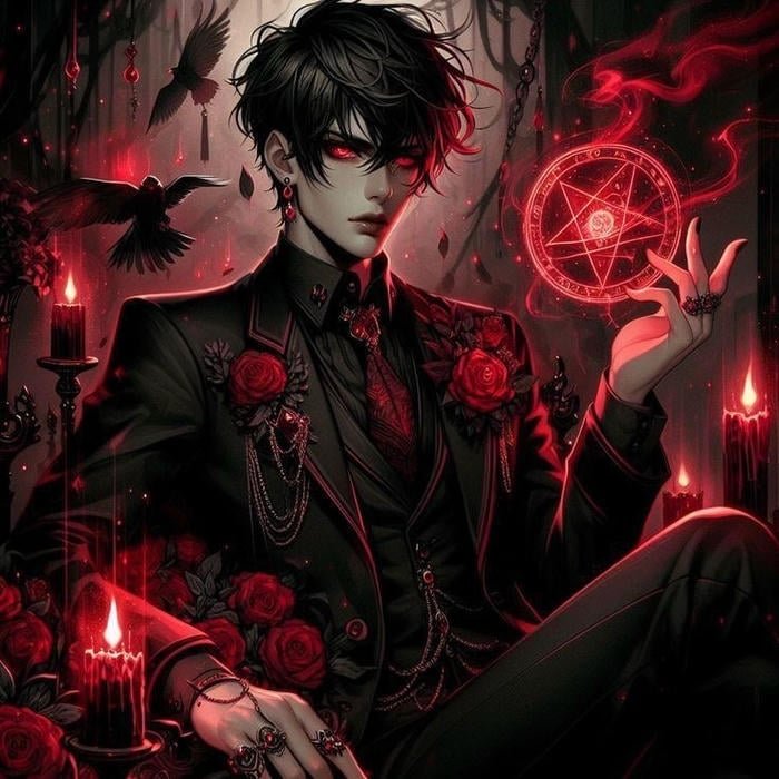 những hình anime ác quỷ bí ẩn