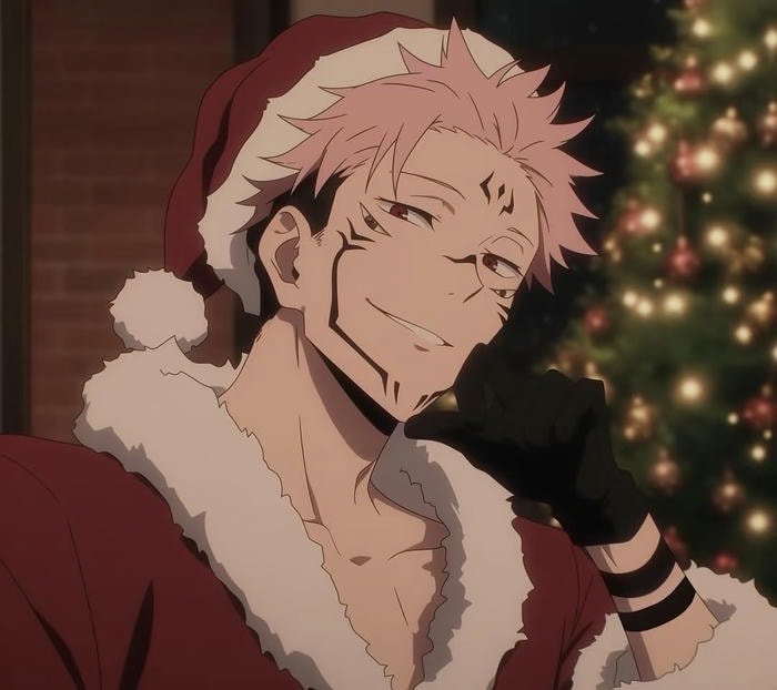 những hình sukuna cười ma quái