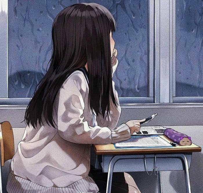 nửa mặt bị che anime