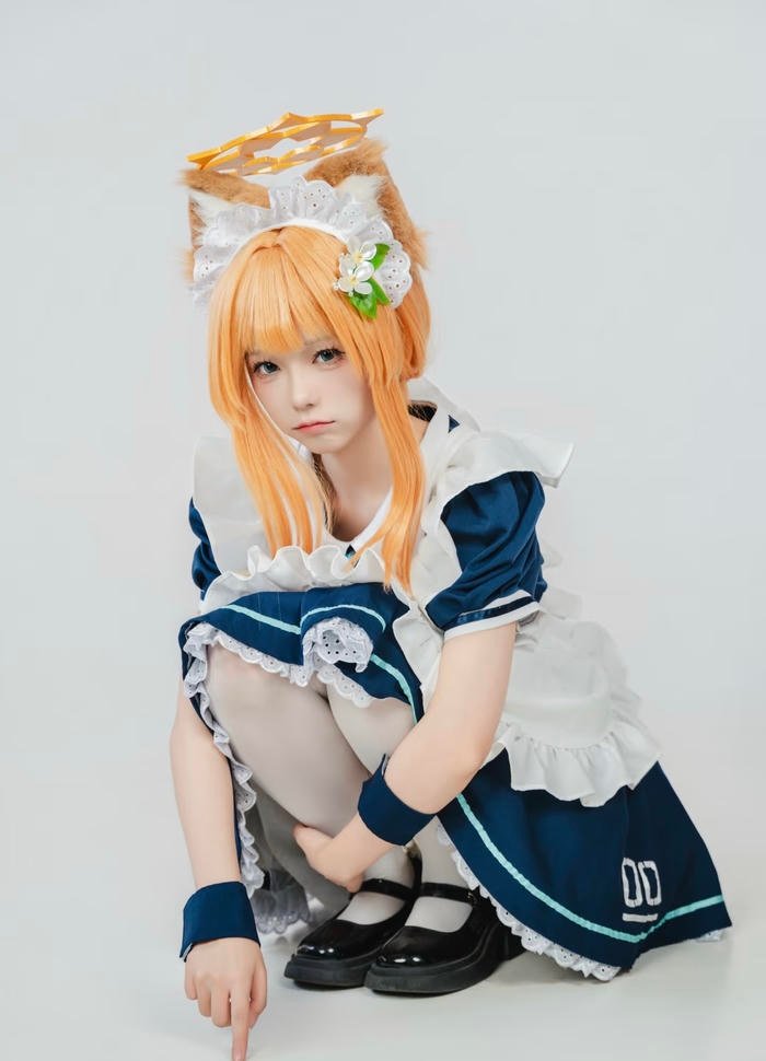 outfit hầu gái mang vibe dễ thương