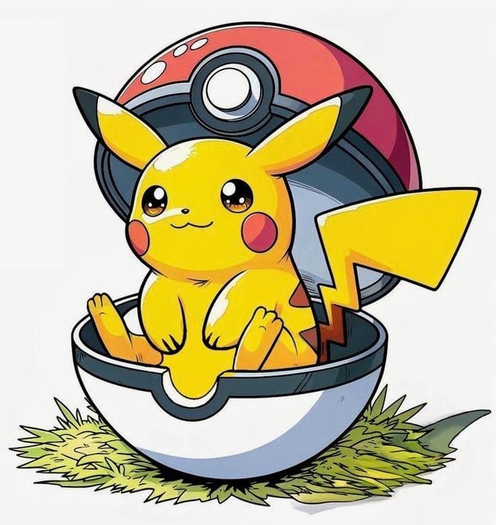 pikachu hoạt hình vui nhộn