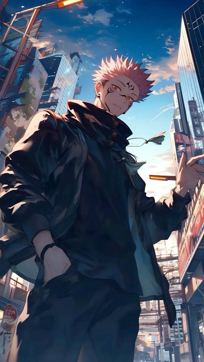 sukuna anime mạnh mẽ ngầu