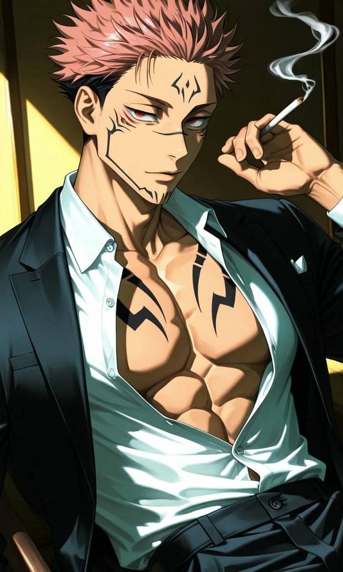 sukuna anime ngầu lạnh lùng