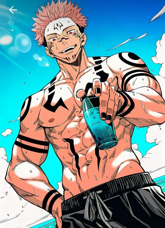 sukuna phong cách ngầu