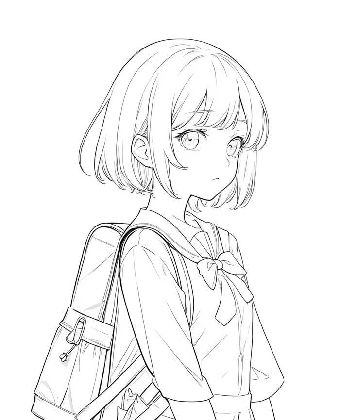 tuyển tập anime không màu đẹp