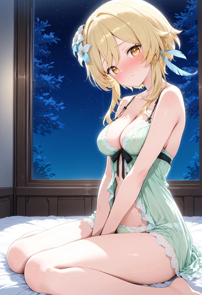 Ảnh Lumine hentai mông tròn hở hang