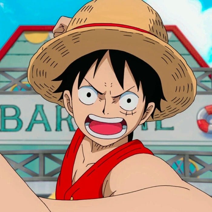 Ảnh anime Luffy phù hợp fan anime
