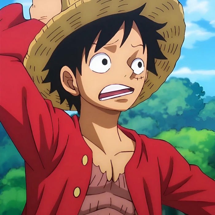 Ảnh anime nhân vật Luffy mạnh mẽ
