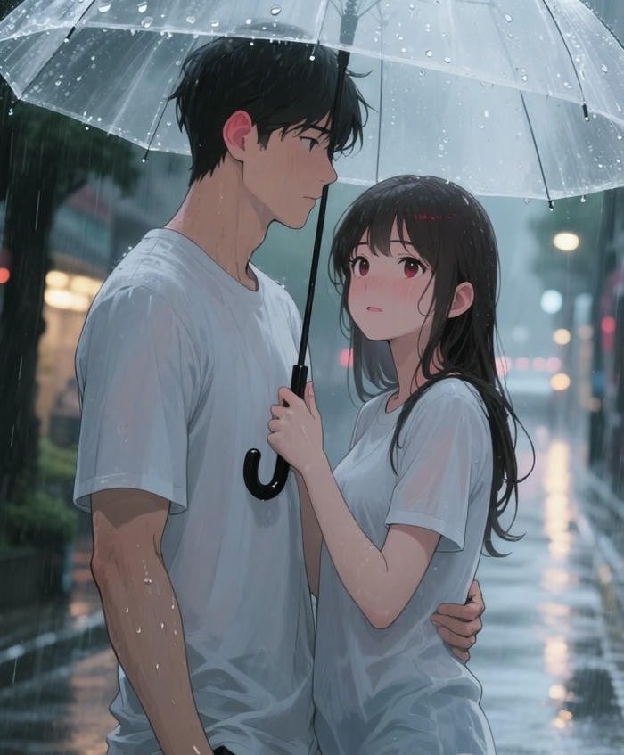 Ảnh anime tình yêu dễ thương