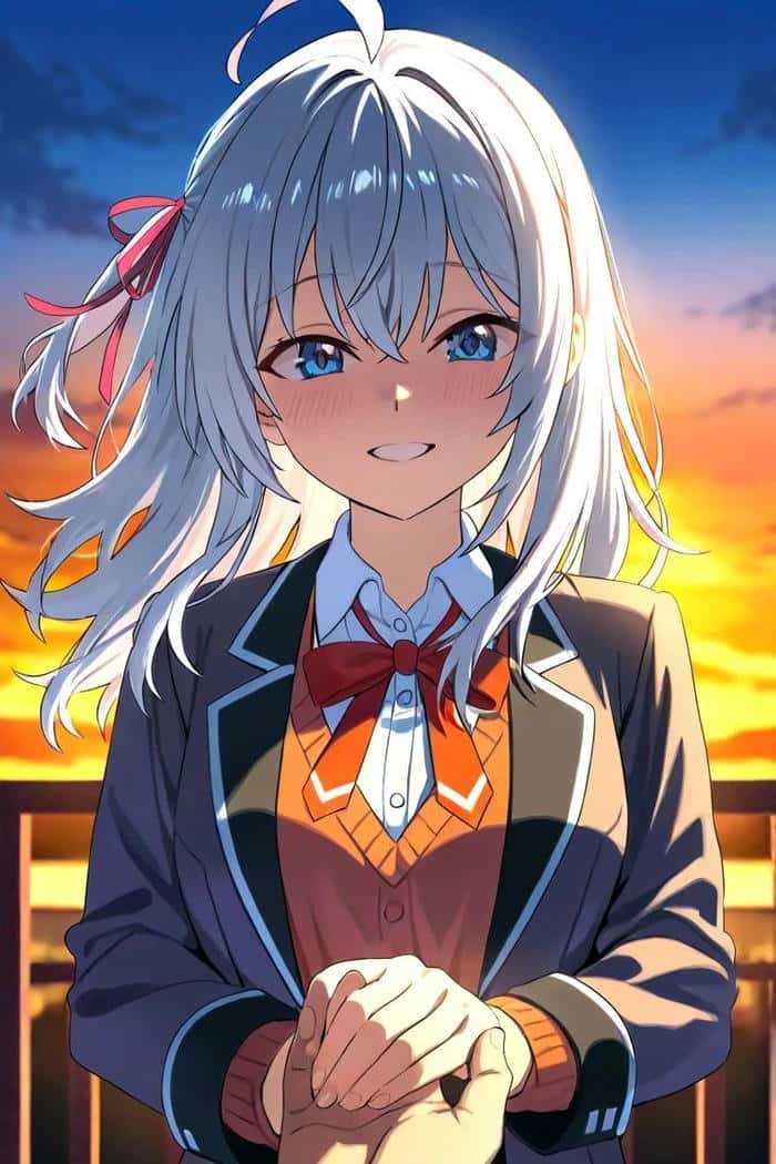 Ảnh anime wibu phù hợp mạng xã hội