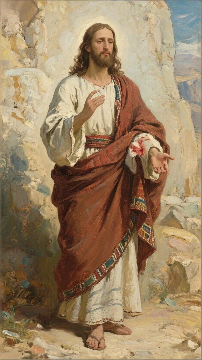 Ảnh chúa giêsu 3d vũ trụ ngàn sao lung linh huyền ảo