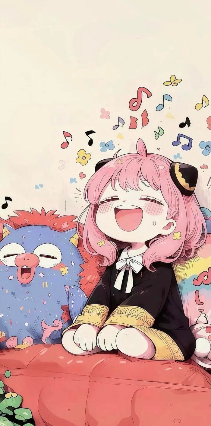 Anya Forger ảnh nền điện thoại