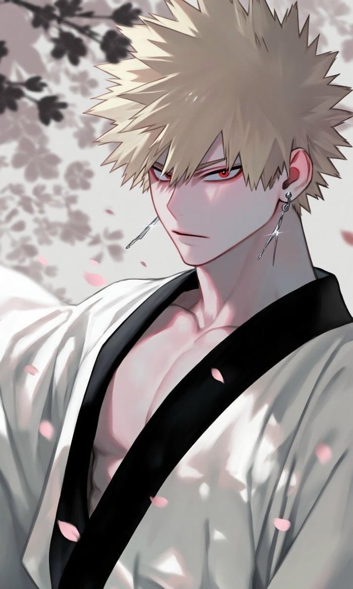 Bakugo Katsuki nghệ thuật anime