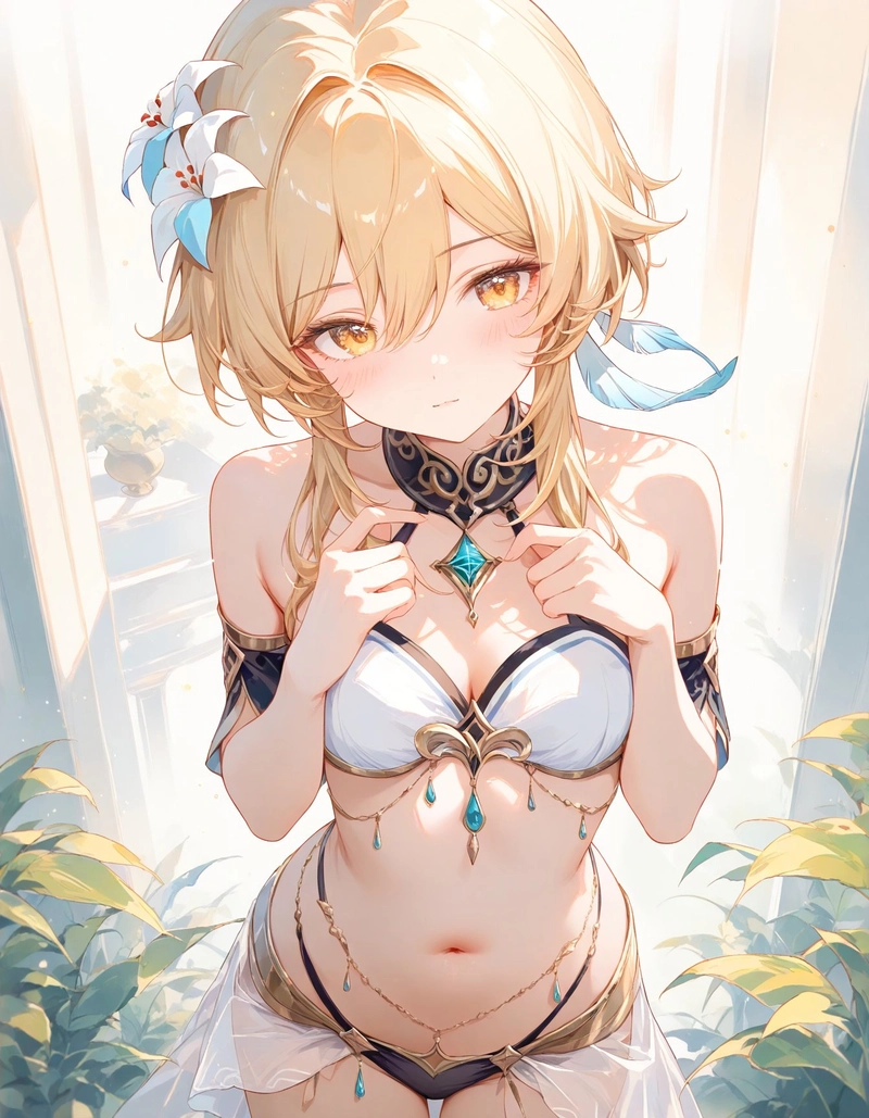 Hentai Lumine lộ hàng cuốn hút nóng bỏng