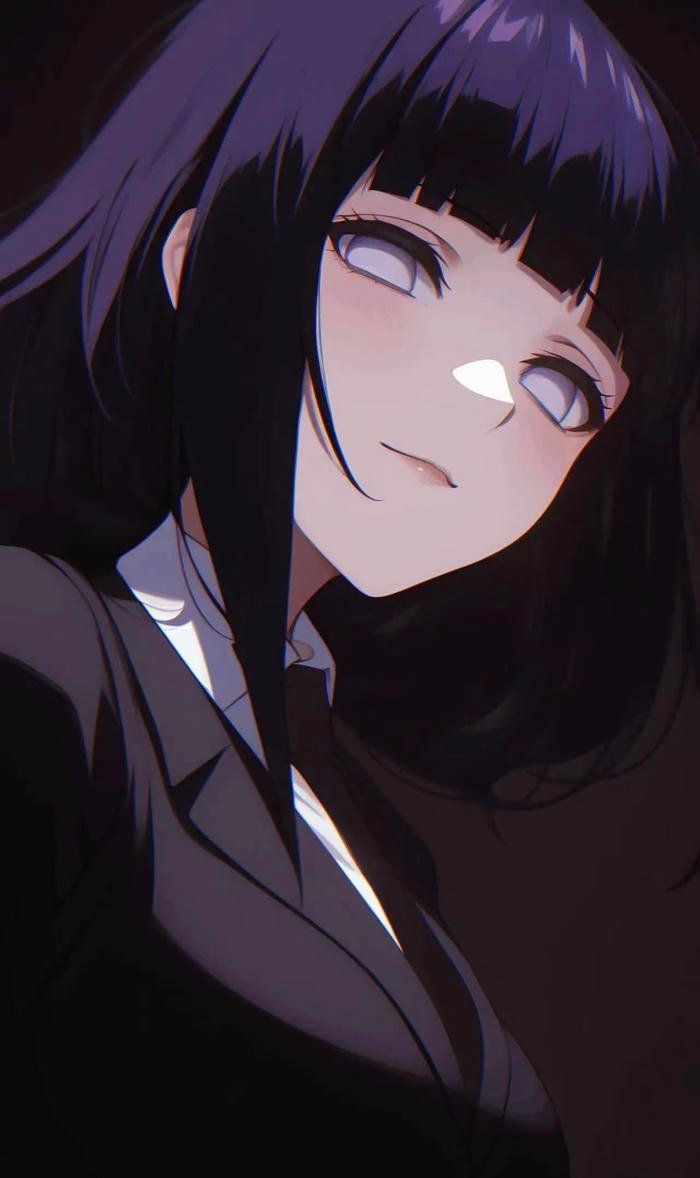 Hinata Hyuga biểu cảm ngại ngùng