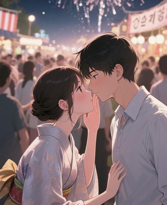 Hình ảnh anime tình yêu nhẹ