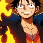 Hình anime Luffy cá tính nổi