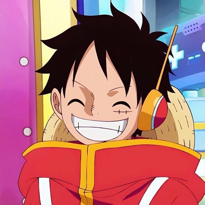 Hình anime Luffy phong cách hành động