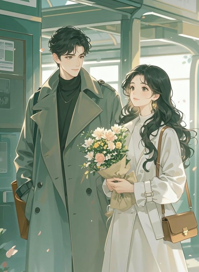 Hình anime tình yêu cảm giác ấm