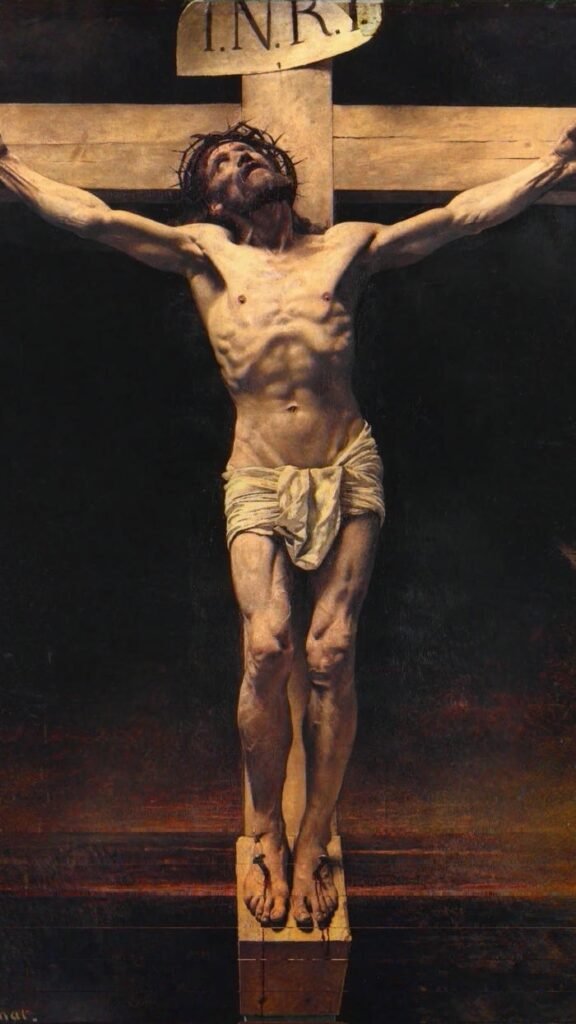 Hình nền chúa giêsu đẹp nhất tượng đá dang tay trên cao