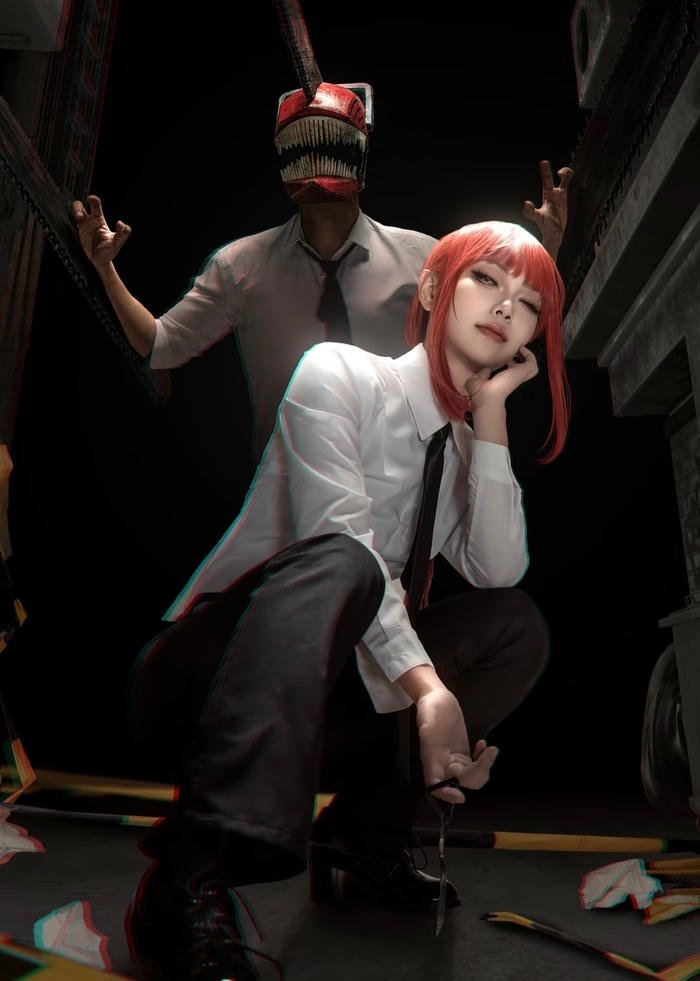 Makima cosplay photoshoot