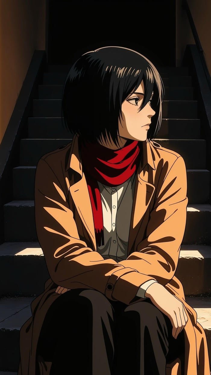 Mikasa Ackerman anime girl