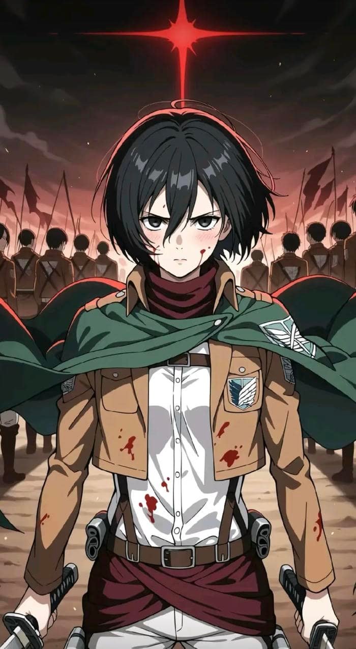 Mikasa Ackerman ngầu