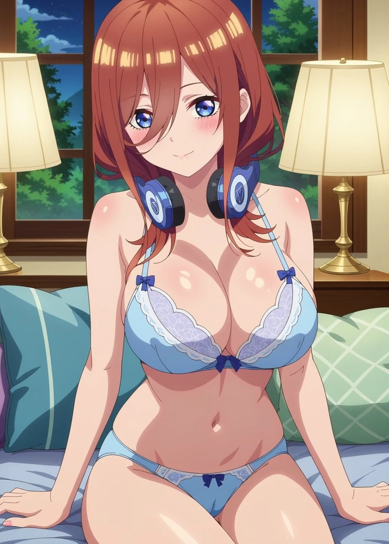 Nakano Miku hentai không che chắn hoàn hảo