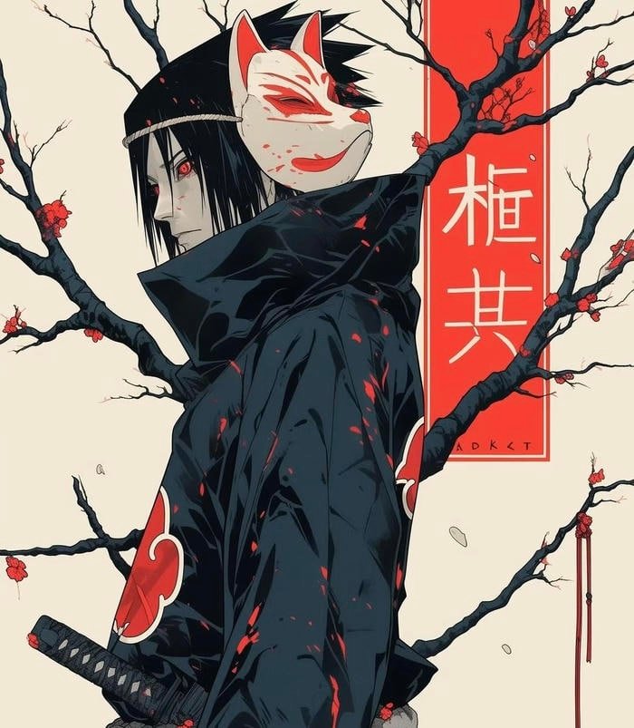 Sasuke Uchiha với đôi mắt Rinnegan