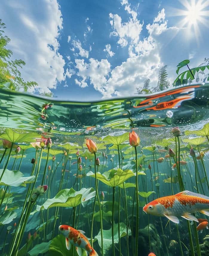 Thiên nhiên chan hòa ánh nắng