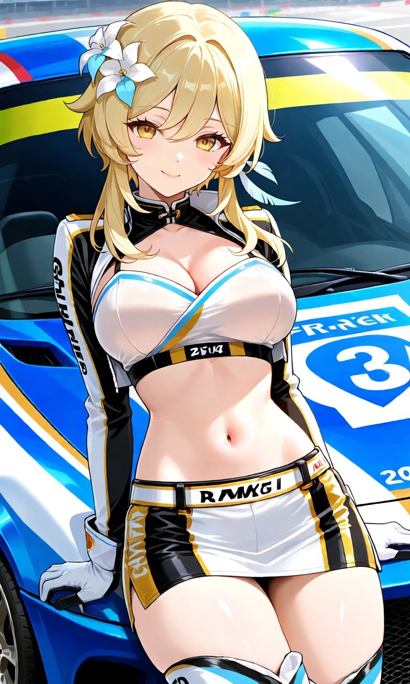 Waifu Lumine hentai 3 vòng quyến rũ đầy đặn