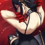 Yor Forger anime girl quyến rũ