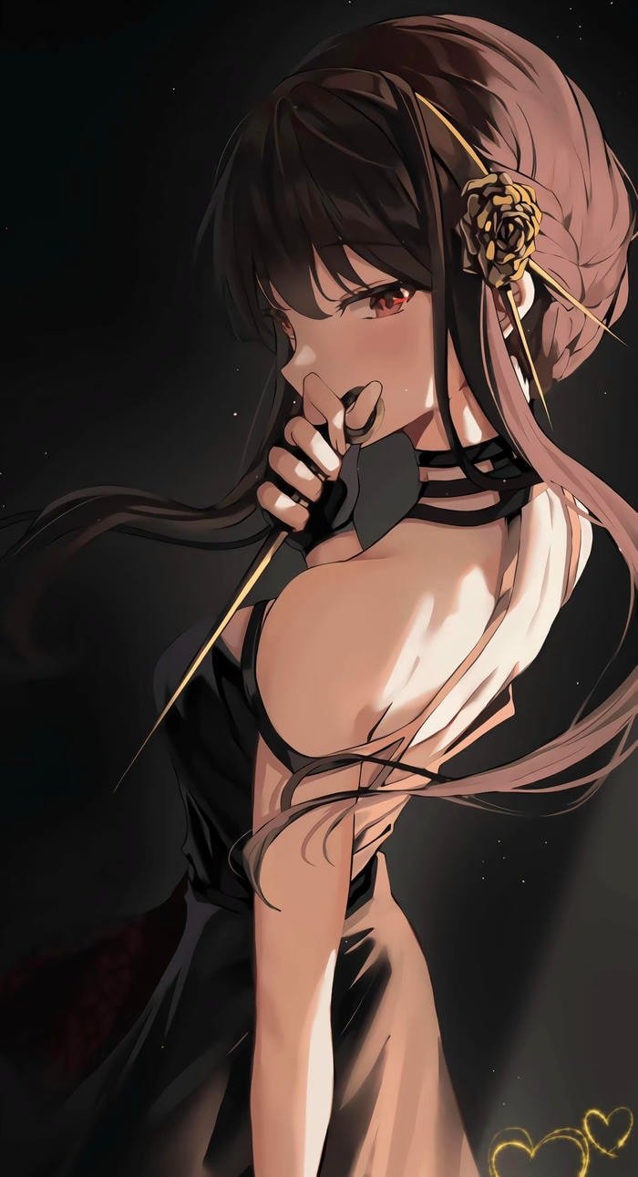 Yor Forger pose cực kỳ sang trọng