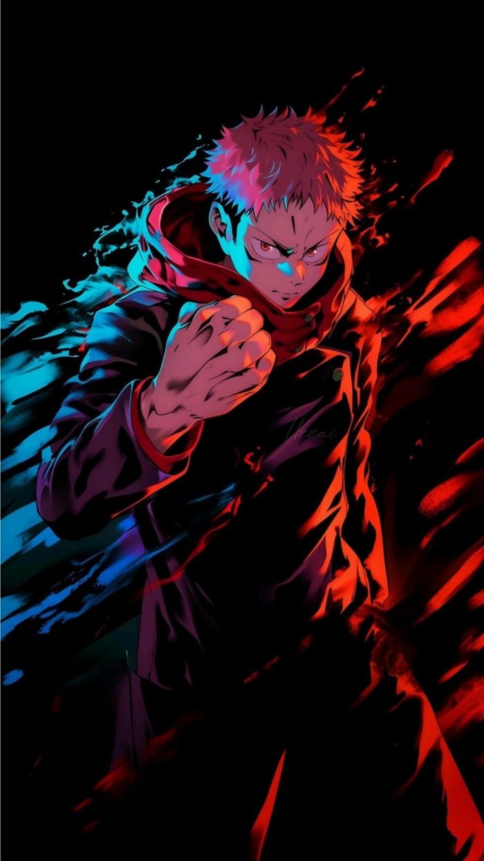 Yuji Itadori anime boy