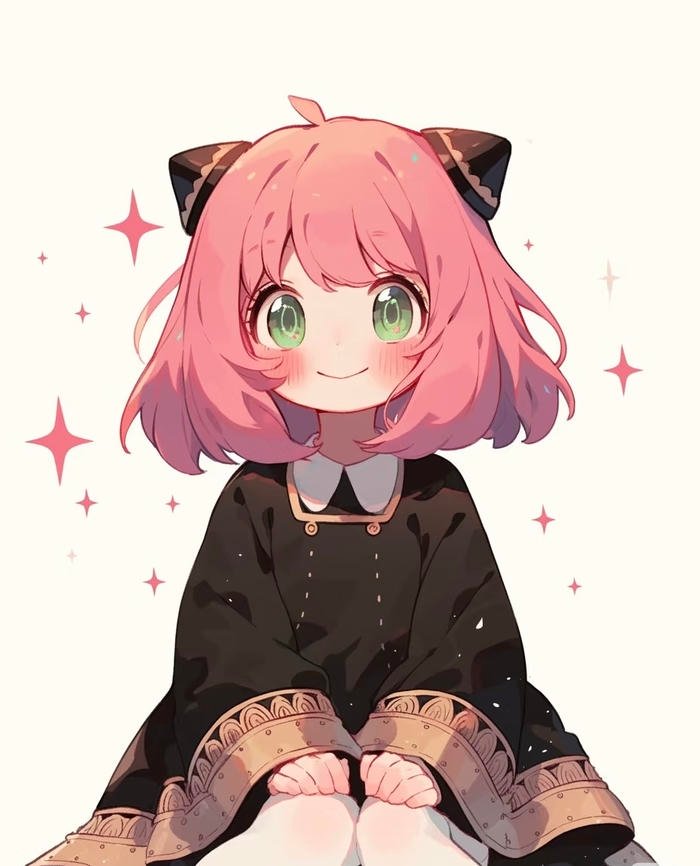 ảnh Anya Forger chibi đáng yêu