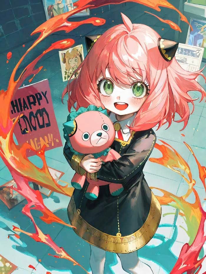 ảnh Anya Forger ngầu dễ thương