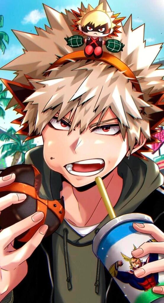 ảnh Bakugo ăn