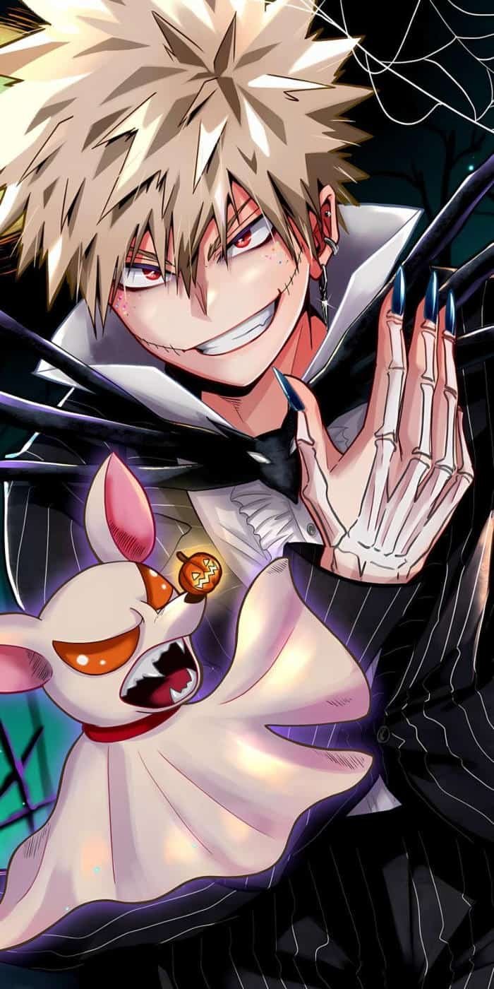 ảnh Bakugo phiên bản anime
