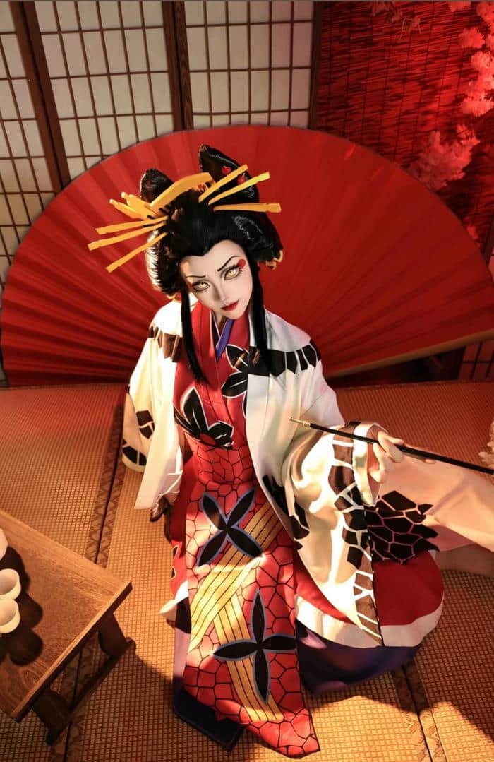 ảnh Daki cosplay nghệ thuật