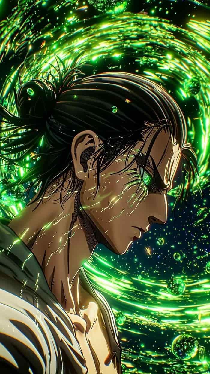 ảnh Eren Yeager mạnh mẽ