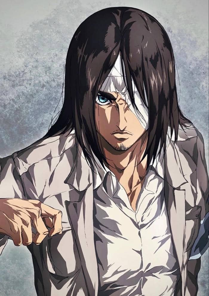 ảnh Eren Yeager màu sắc đậm
